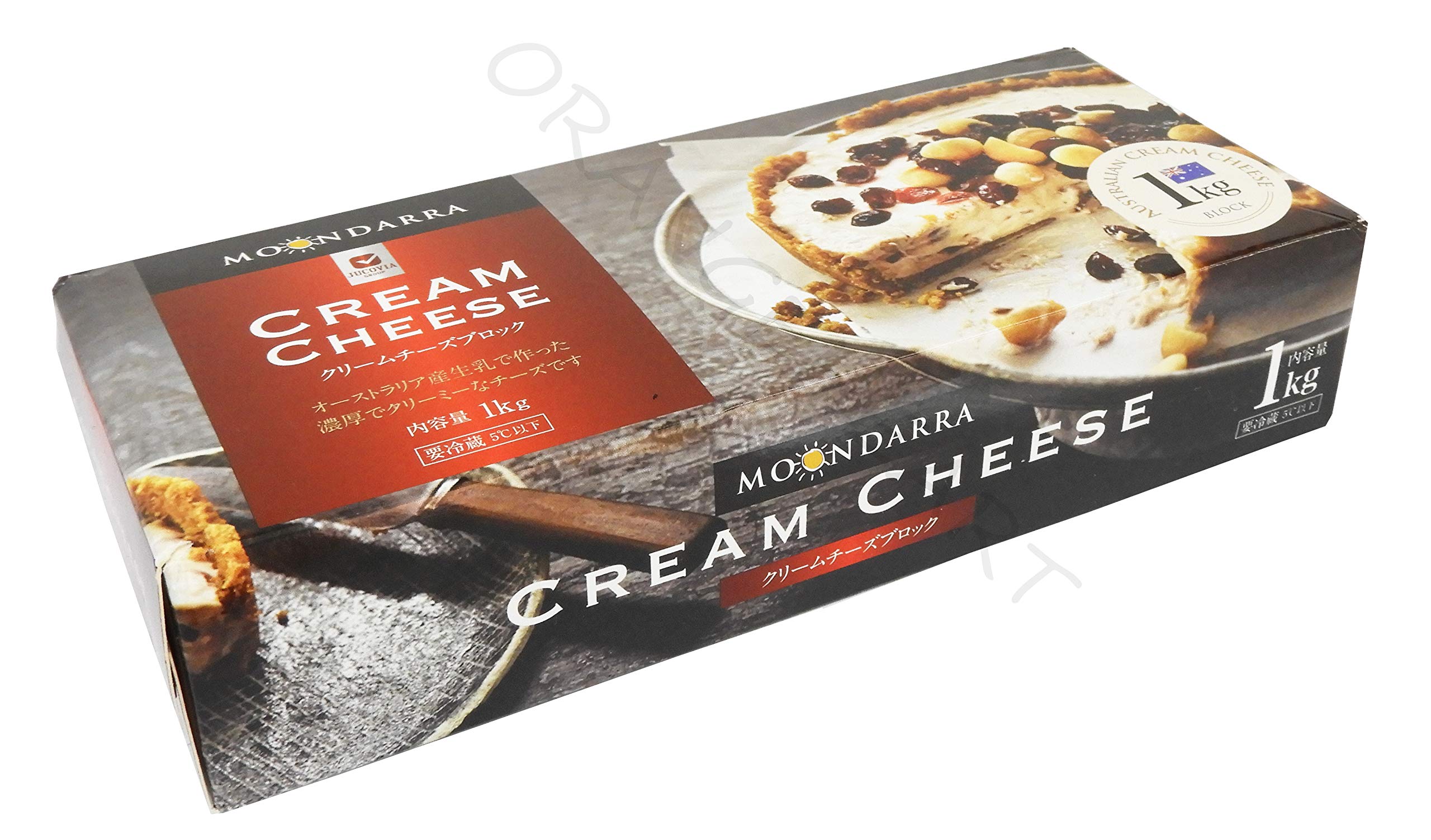 Amazon | MOONDARRA ムーンダラ クリームチーズ ブロック 1Kg 冷蔵